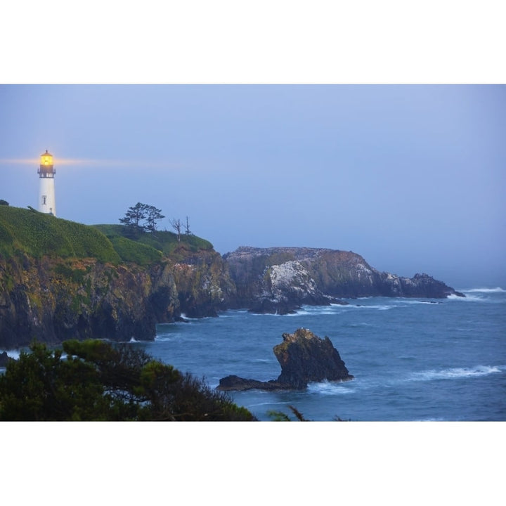 Yaquina Head Lighthouse; Newport Oregon United States of America Poster Print Image 1