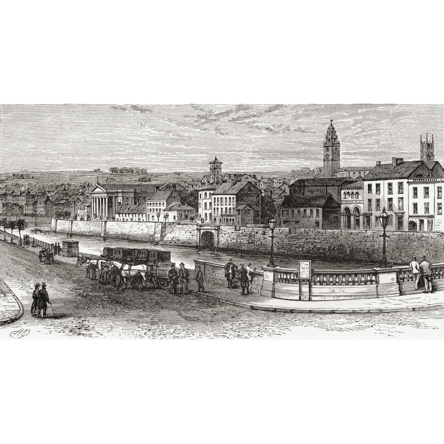 Shandon By The River Lee County Cork Ireland In The Late 19Th Century. From Our Own Country Published 1898. Image 1