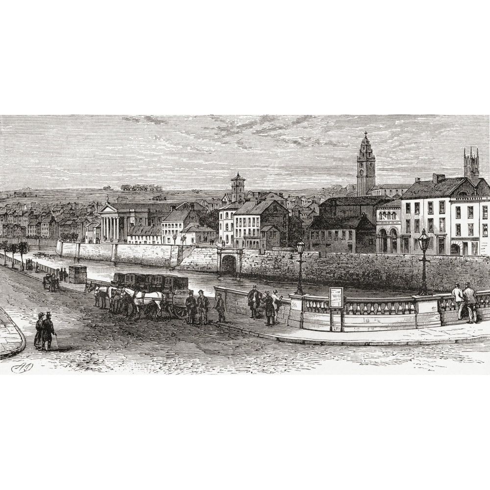 Shandon By The River Lee County Cork Ireland In The Late 19Th Century. From Our Own Country Published 1898. Image 2