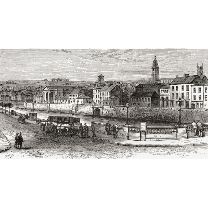 Shandon By The River Lee County Cork Ireland In The Late 19Th Century. From Our Own Country Published 1898. Image 2