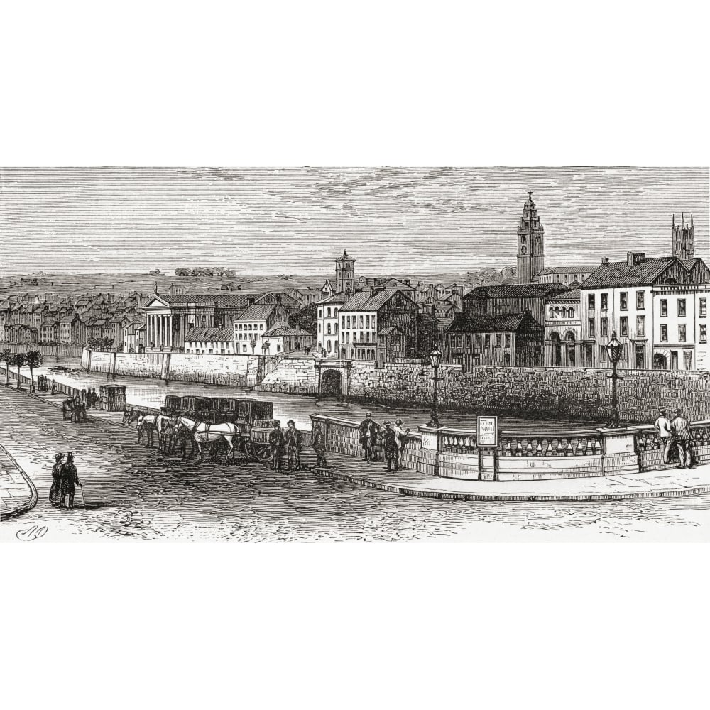 Shandon By The River Lee County Cork Ireland In The Late 19Th Century. From Our Own Country Published 1898. Image 1