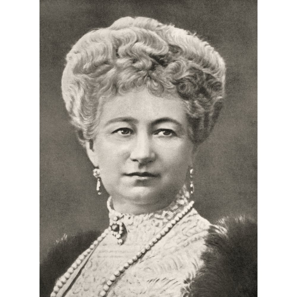 Augusta Victoria Of Schleswig-Holstein 1858 1921 Last German Empress And Queen Of Prussia From La Esfera 1914 Image 1