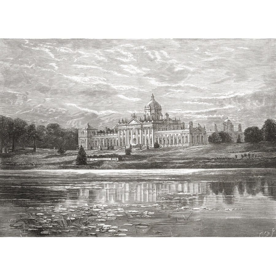 The South Front Of Castle Howard North Yorkshire England In The Late 19Th Image 1