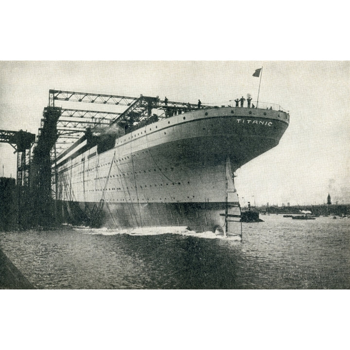 Launching Of The Rms Titanic Of The White Star Line At The Harland And Wolff Shipyards Belfast On 31 May 1911 Image 2