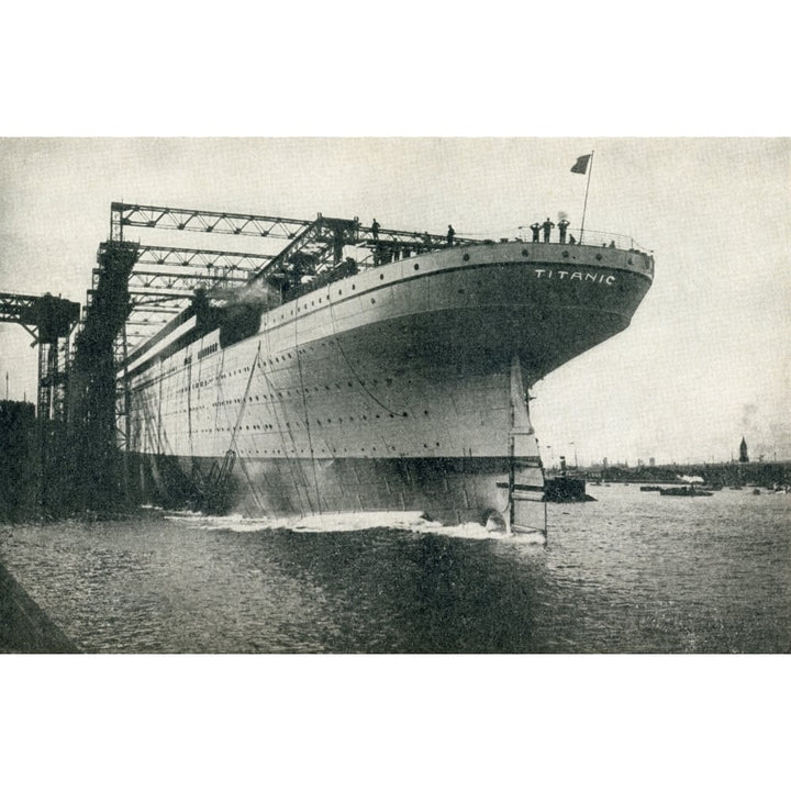 Launching Of The Rms Titanic Of The White Star Line At The Harland And Wolff Shipyards Belfast On 31 May 1911 Image 1