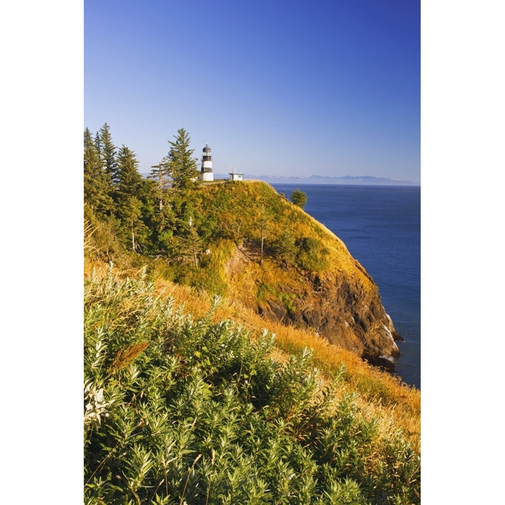 Cape Disappointment Lighthouse; Ilwaco Washington United States of America Poster Print Image 1