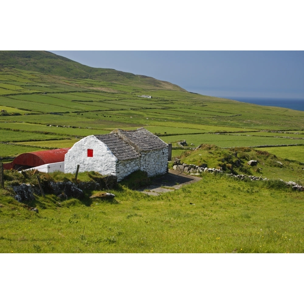 Lone Farmhouse On Mizen Head In West Cork; County Cork Ireland Poster Print Image 1