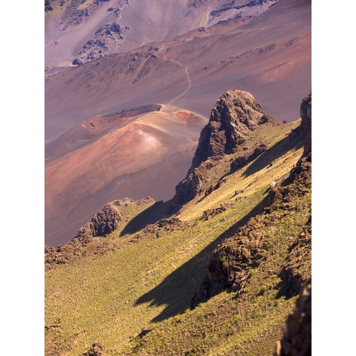 Hawaii Maui Haleakala Crater Haleakala National Park Poster Print Image 2