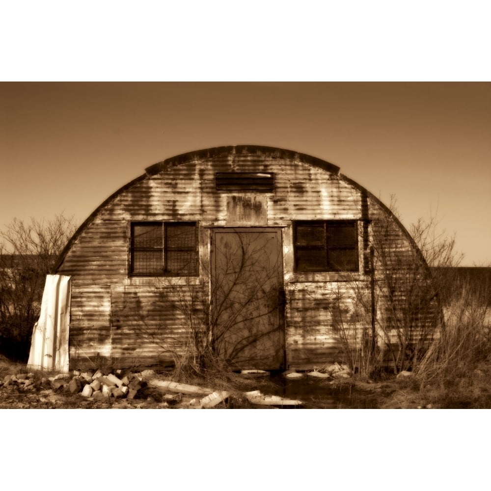 Abandoned Storage Shed Poster Print Image 1