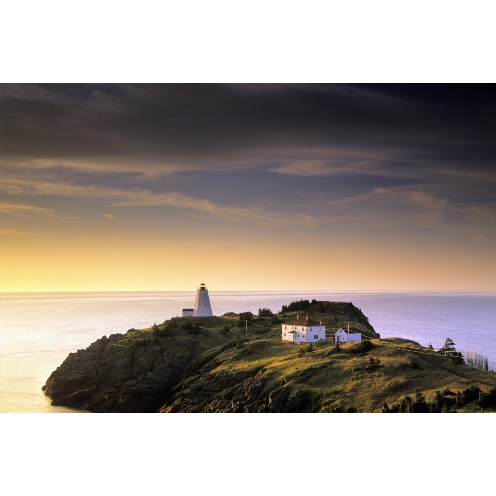 Sunrise Swallowtail Lighthouse Grand Manan Island Brunswick. Poster Print Image 2