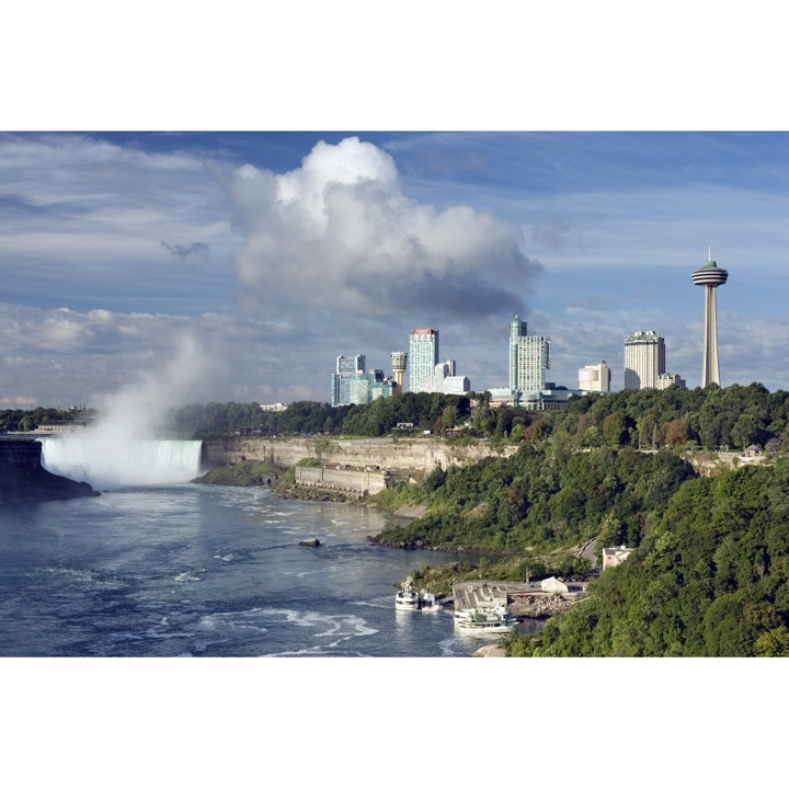 Horseshoe Falls And Skyline Niagara Falls Ontario Canada Poster Print Image 1