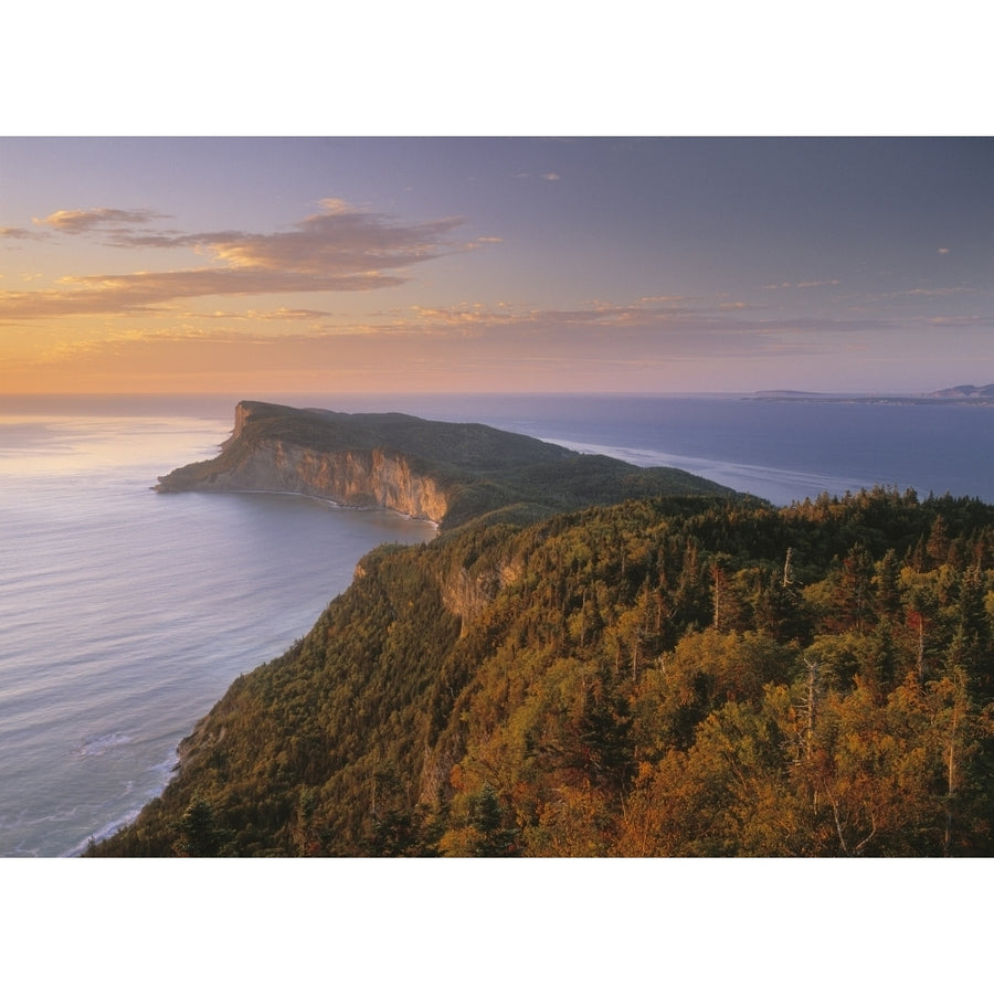 Cap Bon Ami Gaspe Peninsula Forillon National Park Quebec Canada Poster Print Image 1