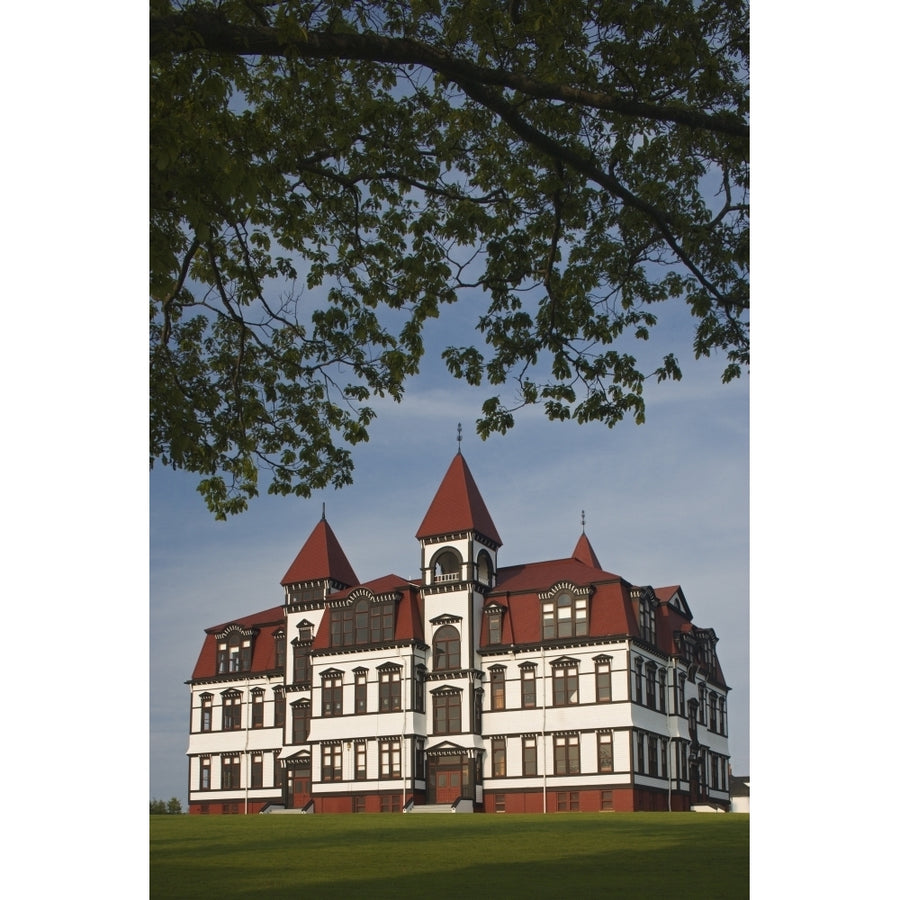 Lunenburg Academy Lunenburg Nova Scotia Poster Print Image 1