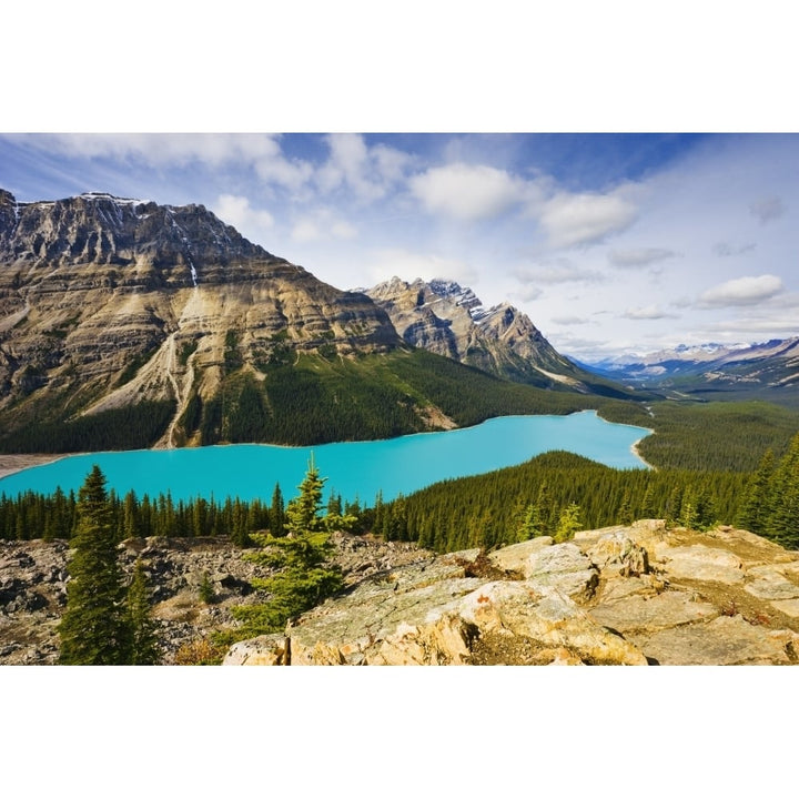 Peyto Lake Banff National Park Alberta Poster Print Image 1