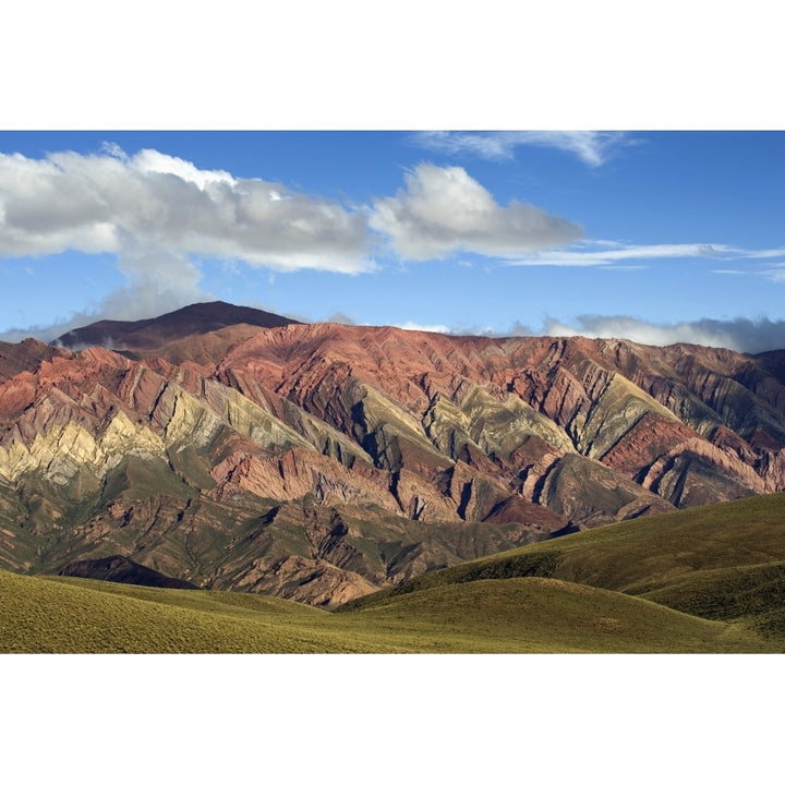 Serrania Del Hornacal Mountain Range Jujuy Argentina Poster Print Image 2