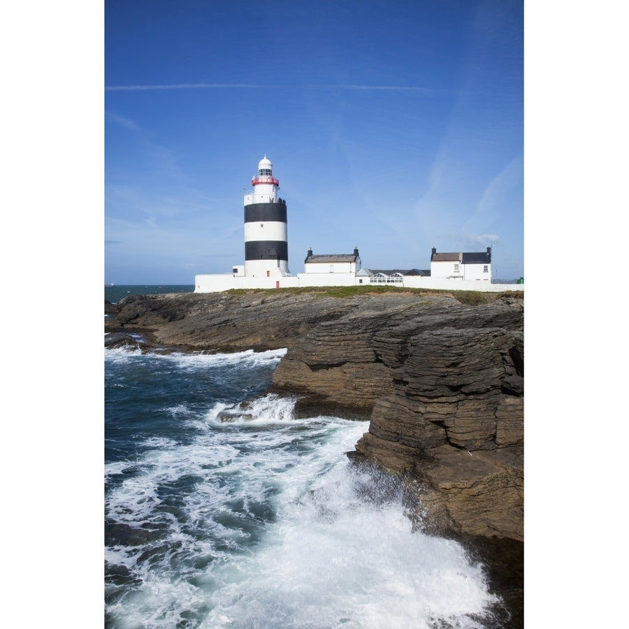 Hook Lighthouse Near Wexford; County Wexford Ireland Poster Print Image 1