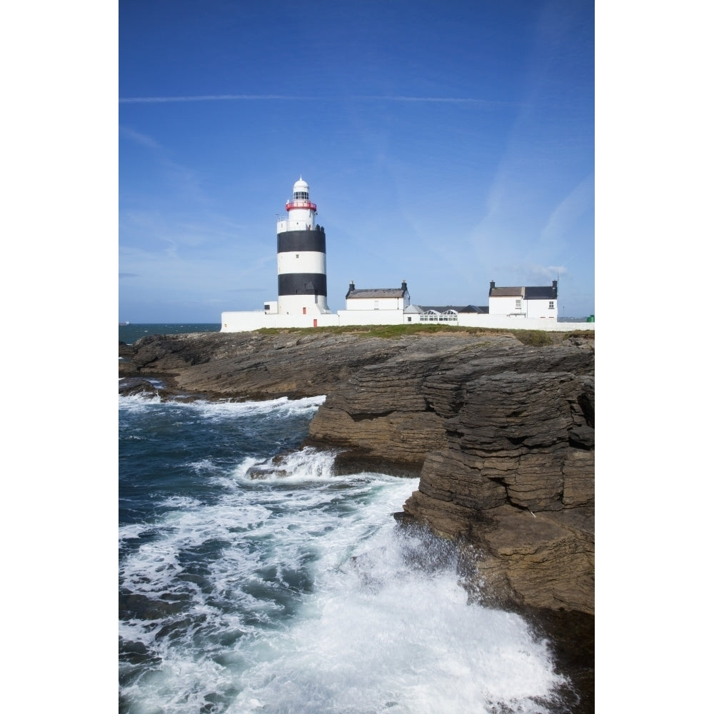 Hook Lighthouse Near Wexford; County Wexford Ireland Poster Print Image 2