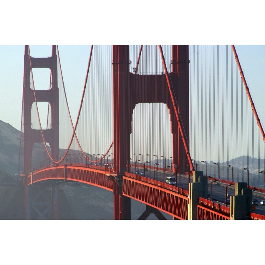 R.Watts; Golden Gate Bridge San Francisco Ca Poster Print Image 1