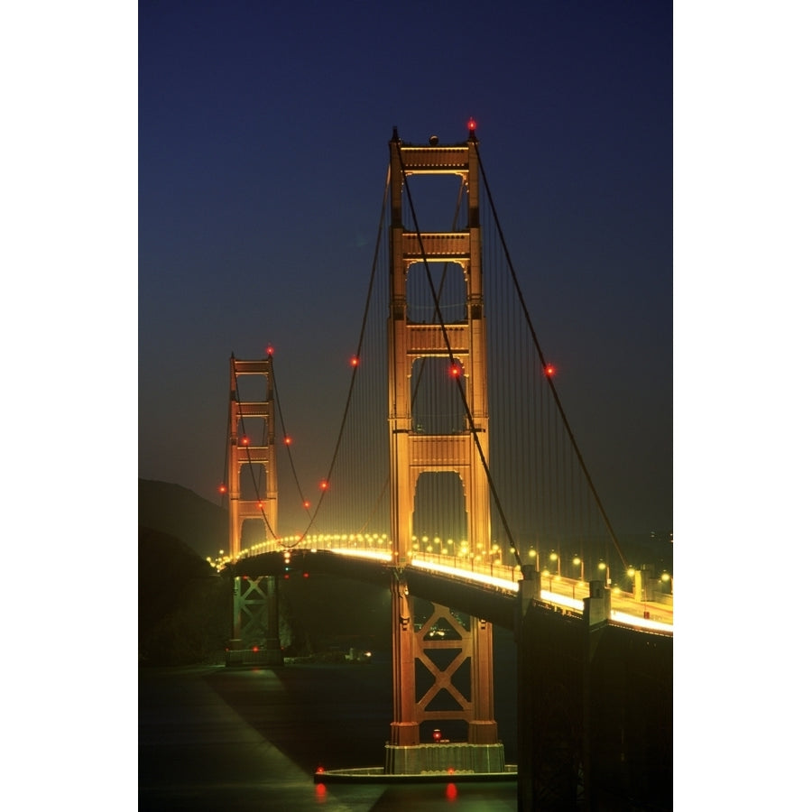 R.Watts; Golden Gate Bridge San Francisco Ca Poster Print Image 1