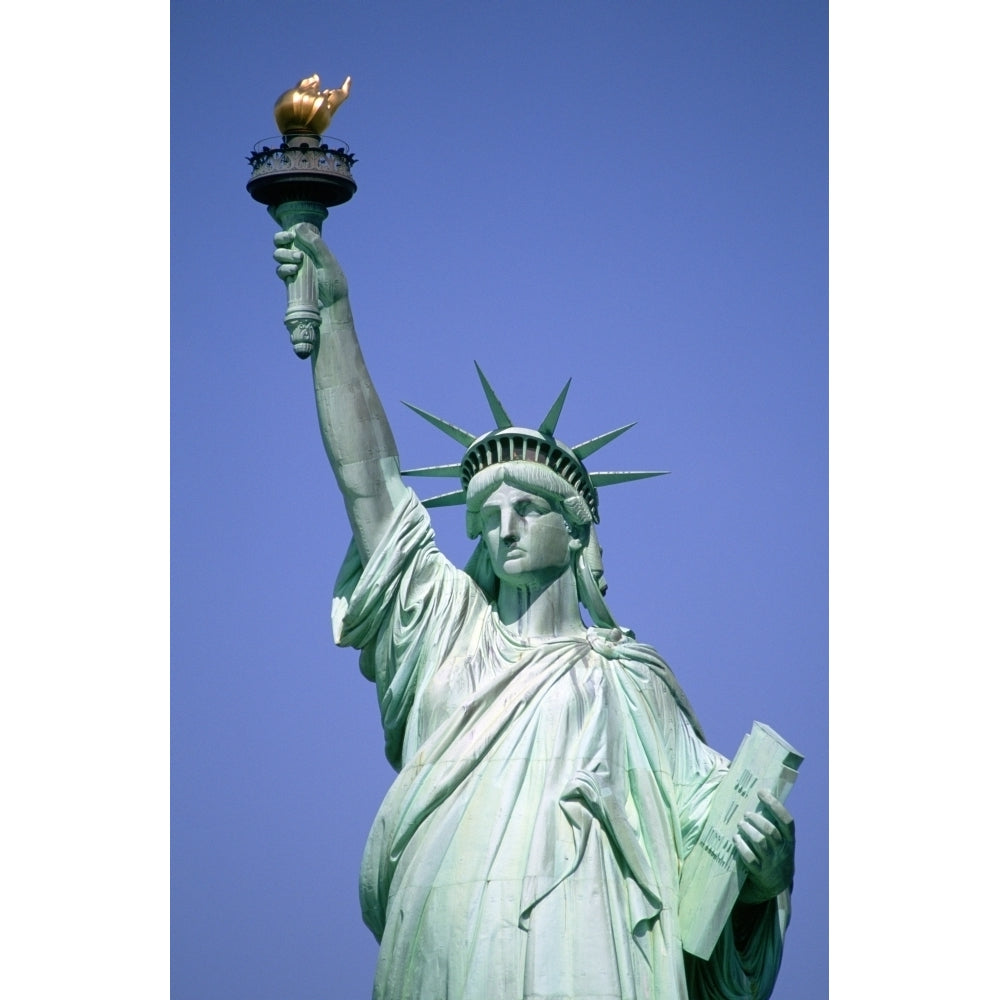 R.Watts; Statue Of Liberty York Ny Poster Print Image 2