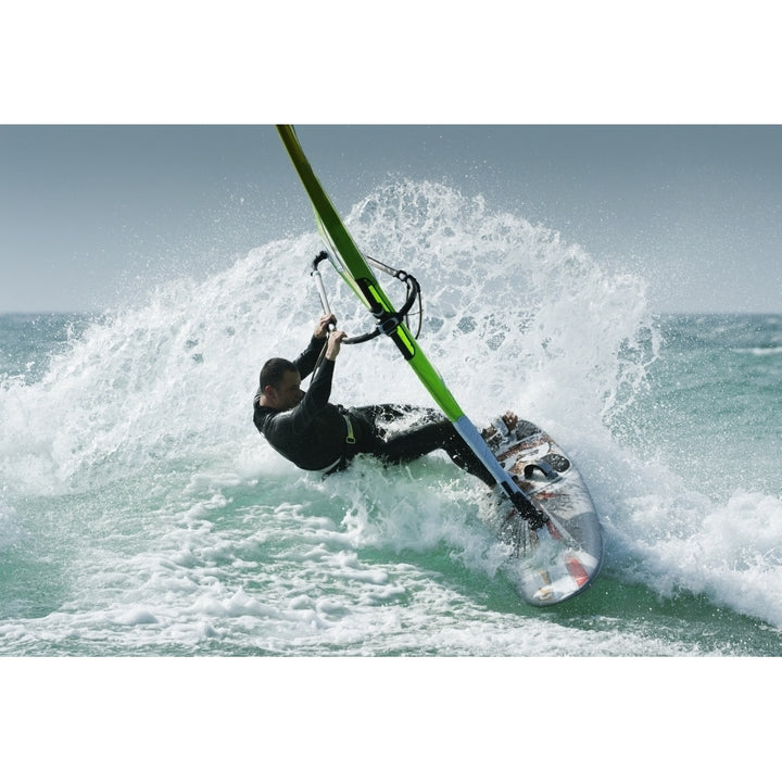 Windsurfing; Tarifa Cadiz Andalusia Spain Poster Print Image 1