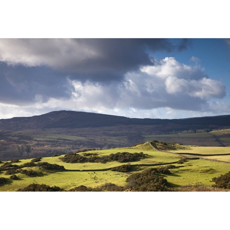 Clouds Over The Mountains; Dumfries Scotland Poster Print Image 1