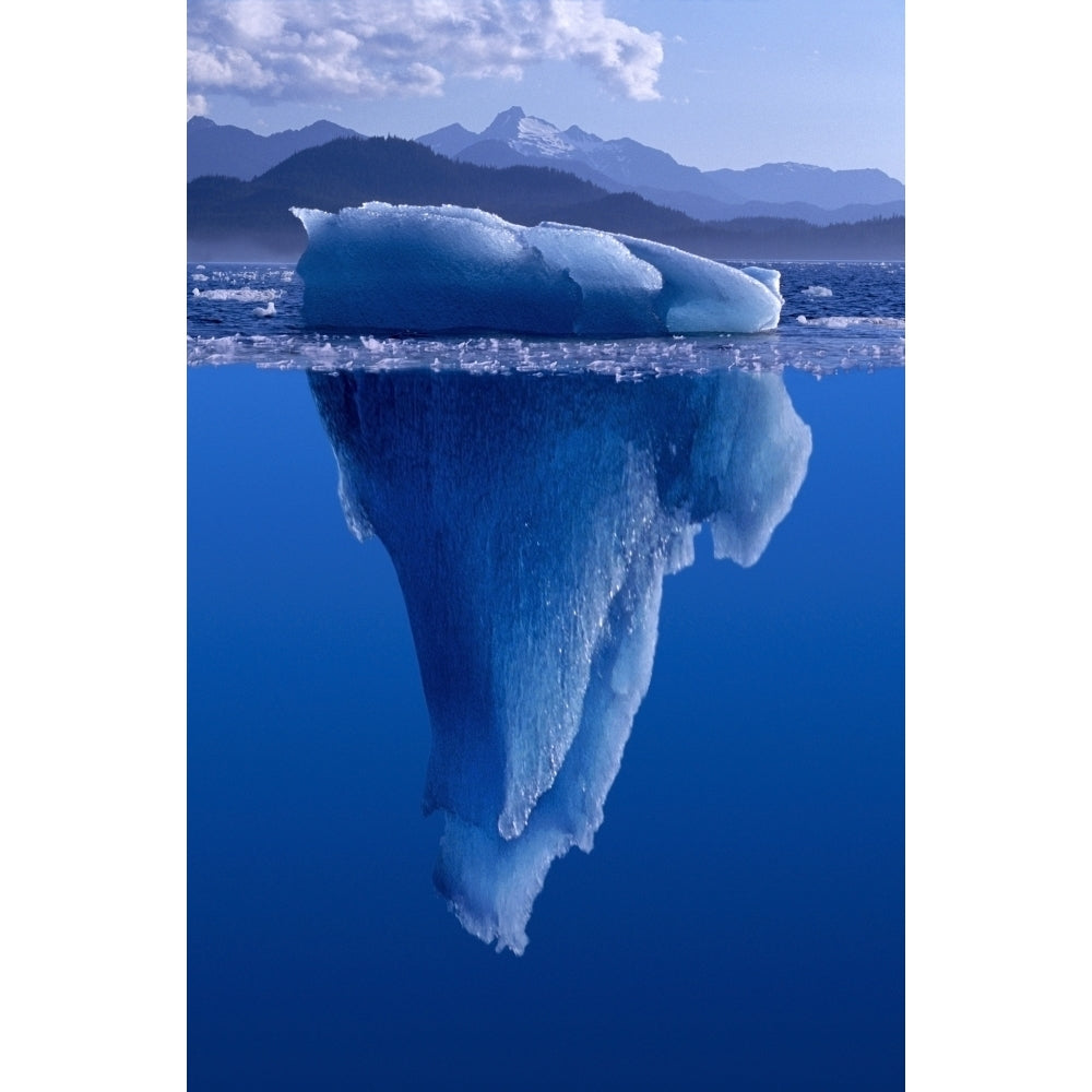 Tip Of The Iceberg Digital Composite Poster Print Image 1