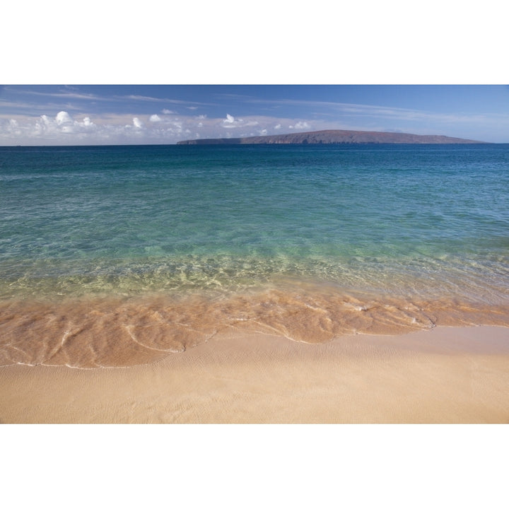 Hawaii Maui View from Makena Beach. Poster Print Image 2