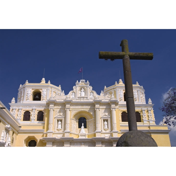 Guatemala Antigua Church and Convent of Nuestra Senora de la Merced Poster Print Image 1