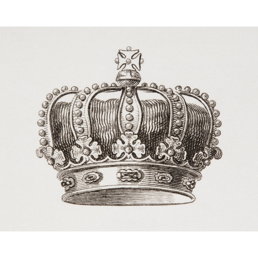 Crown Of The Kingdom Of Denmark From The Cyclopaedia Or Universal Dictionary Of Arts Sciences And Literature By Abraha 1 Image 1