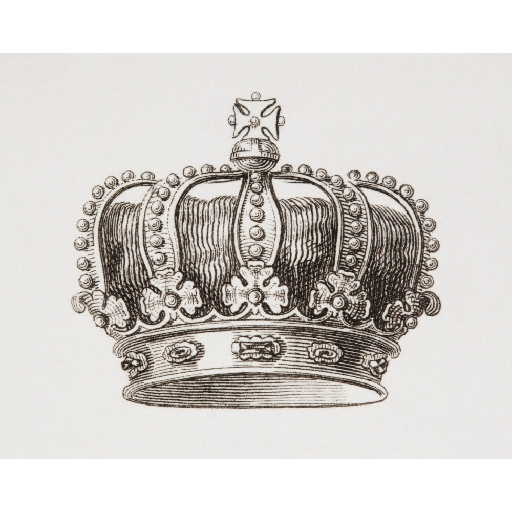 Crown Of The Kingdom Of Denmark From The Cyclopaedia Or Universal Dictionary Of Arts Sciences And Literature By Abraha 1 Image 2