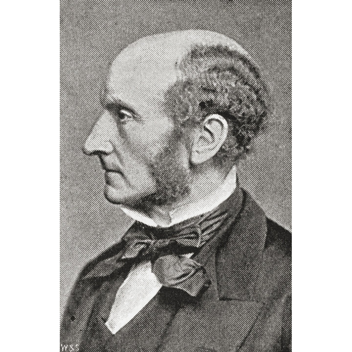 John Stuart Mill 1806 Poster Print Image 1