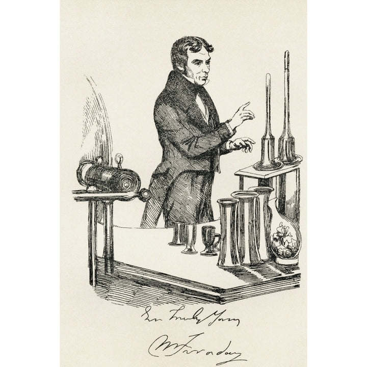 Michael Faraday 1791 Poster Print Image 2