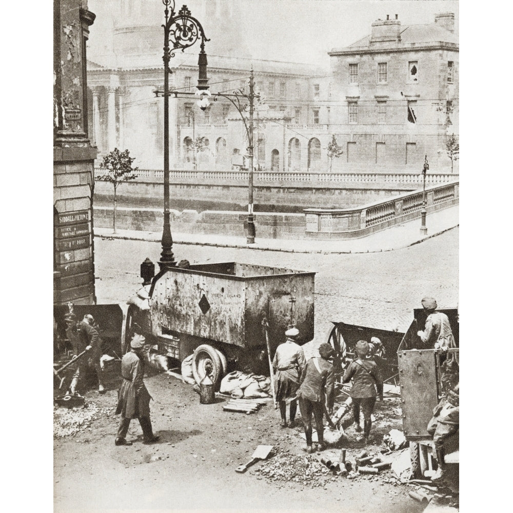 The Battle Of Four Courts Dublin Ireland During The Irish Civil War In 1922. Image 1