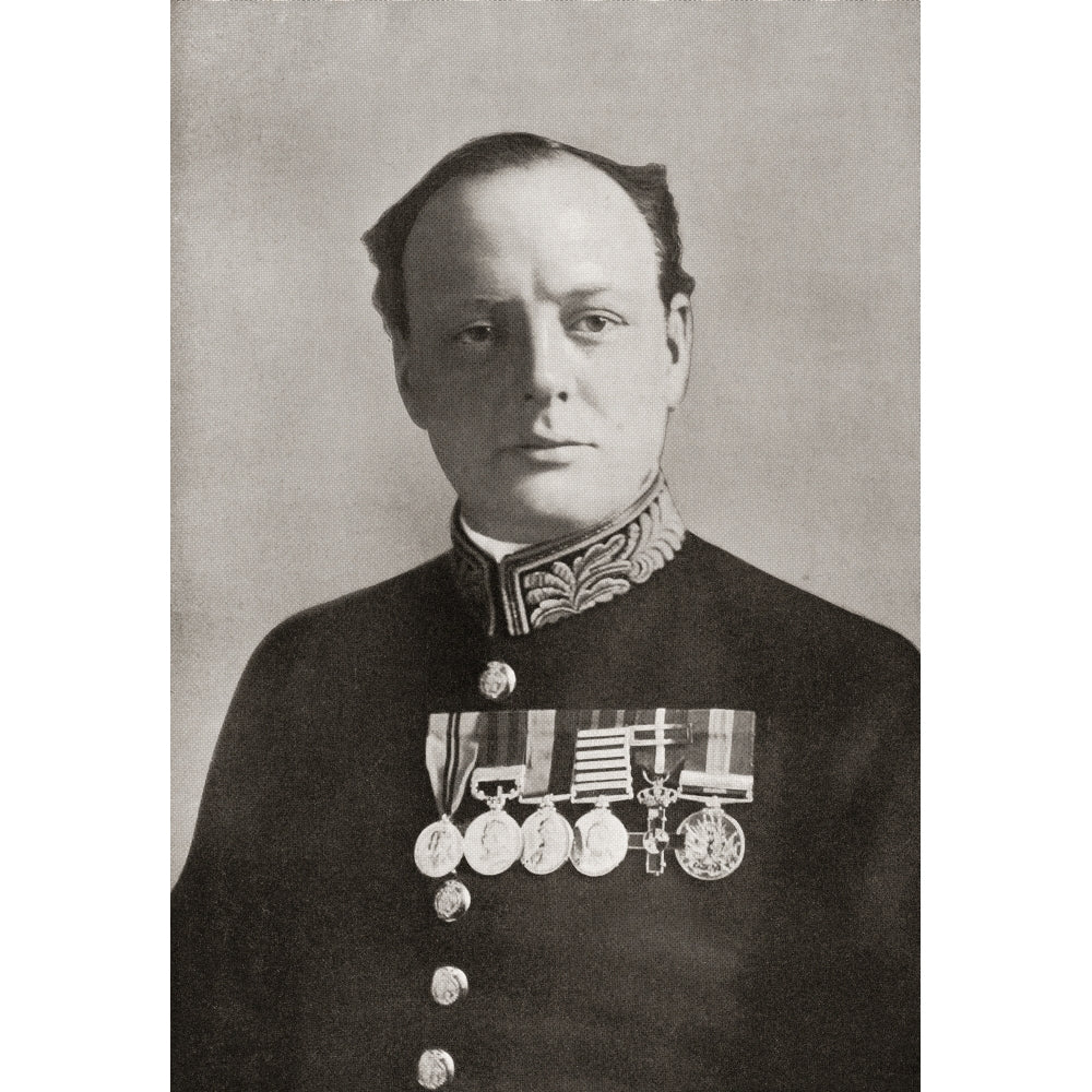 Sir Winston Leonard Spencer-Churchill 1874 _ by Ken Welsh / Design Pics Image 1