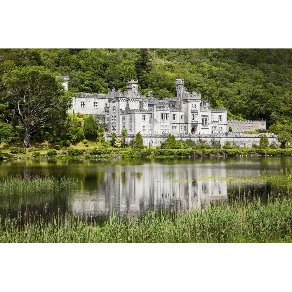 Kylemore abbey;County galway ireland Poster Print Image 1