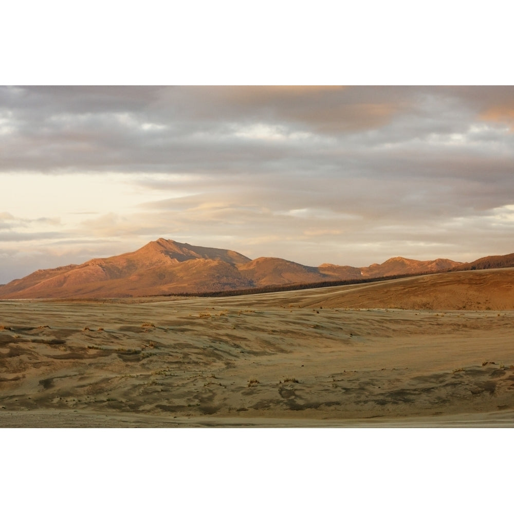 The Great Kobuk Sand Dunes Under An Arctic Midnight Sunset Kobuk Valley Image 2