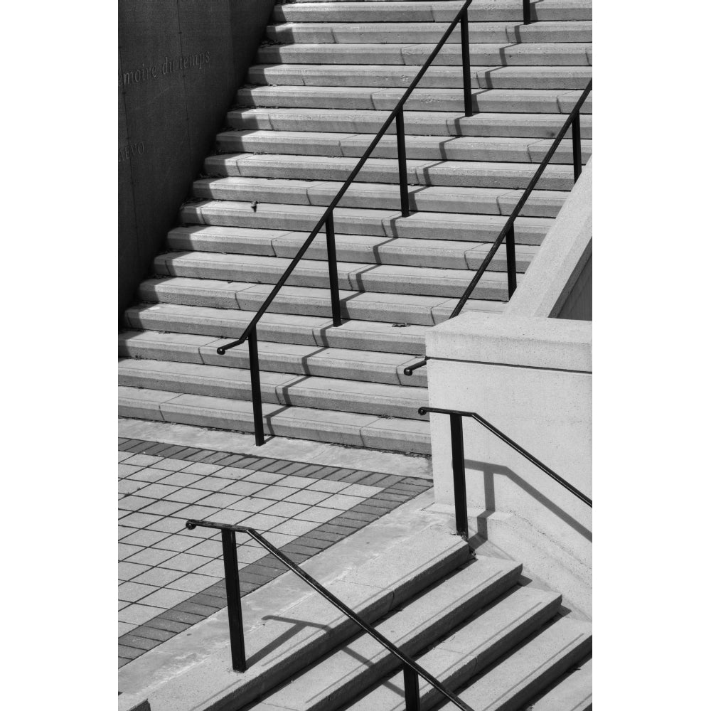 Steps with a handrail; Ottawa Ontario Canada Poster Print Image 2