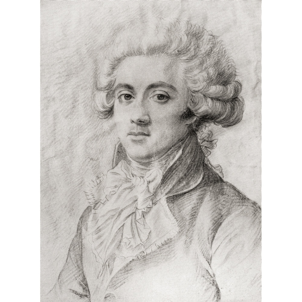 Pierre Victurnien Vergniaud 1753 ? Poster Print Image 1