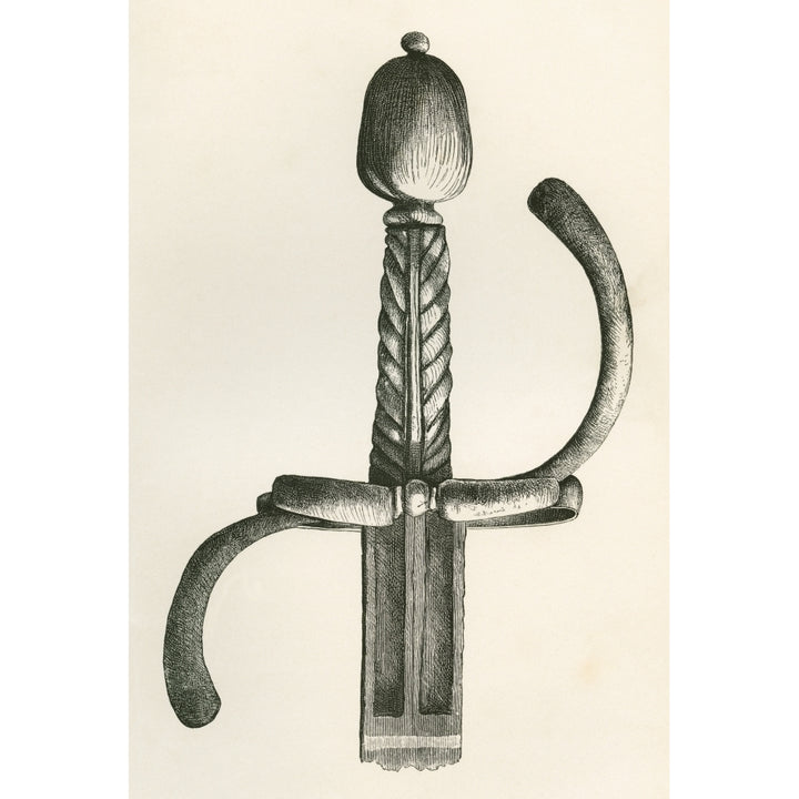 17Th Century Dutch Musketeers Sword From The British Army: Its Origins Progress And Equipment Published 1868 Image 1