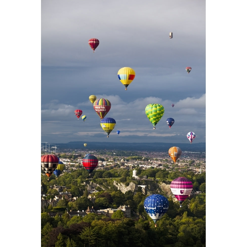 Bristol Balloon Fiesta; Bristol England Uk Poster Print Image 1