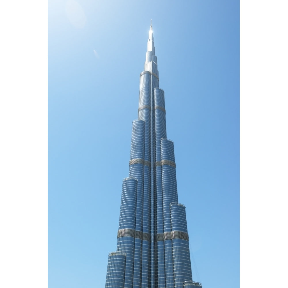 Detail of the Burj Khalifa; Dubai United Arab Emirates Poster Print Image 1