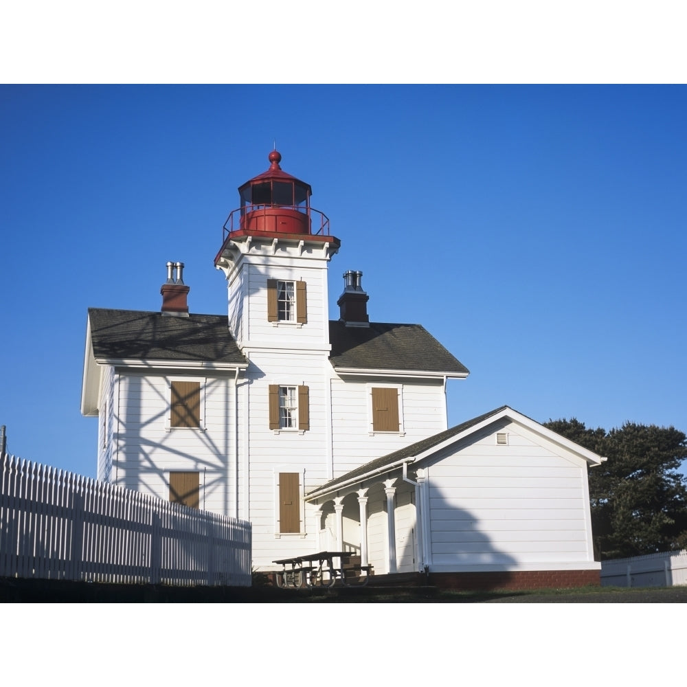 Yaquina Bay Lighthouse; Newport Oregon United States of America Poster Print by Robert L. Potts / Design Pics Image 2