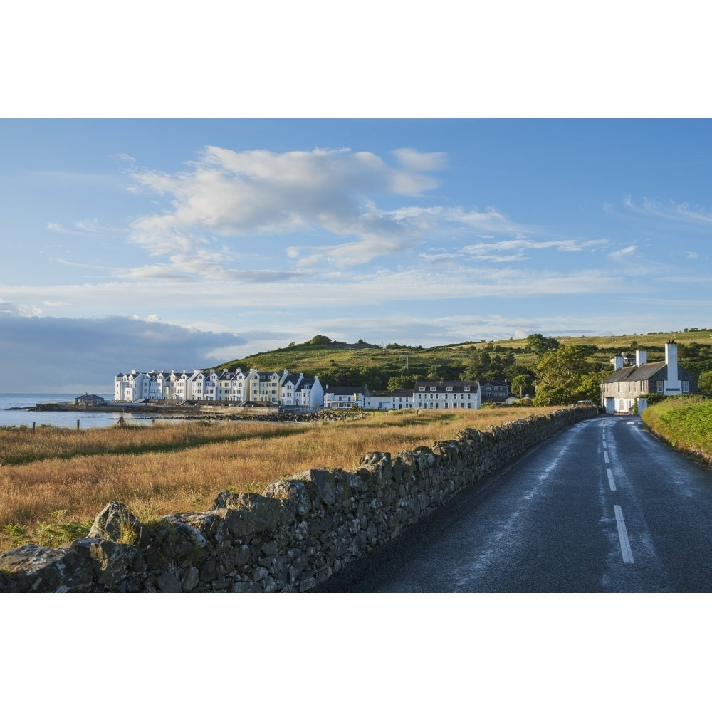 Coastal village of Cushendun Glens of Antrim; County Antrim Ireland Poster Print Image 2