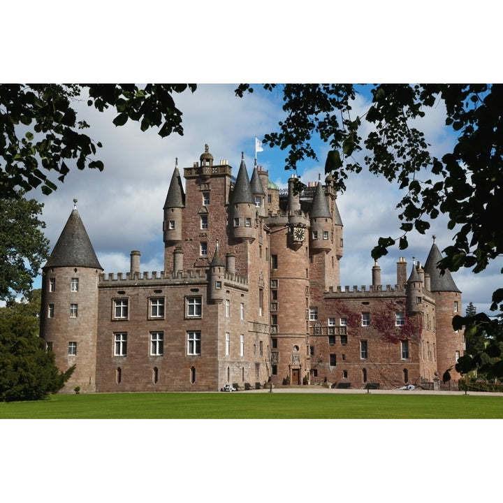 Glamis Castle near Forfar; Tayside Scotland Poster Print Image 1