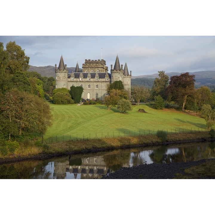 Inveraray Castle; Argyll Highlands Scotland Poster Print Image 1