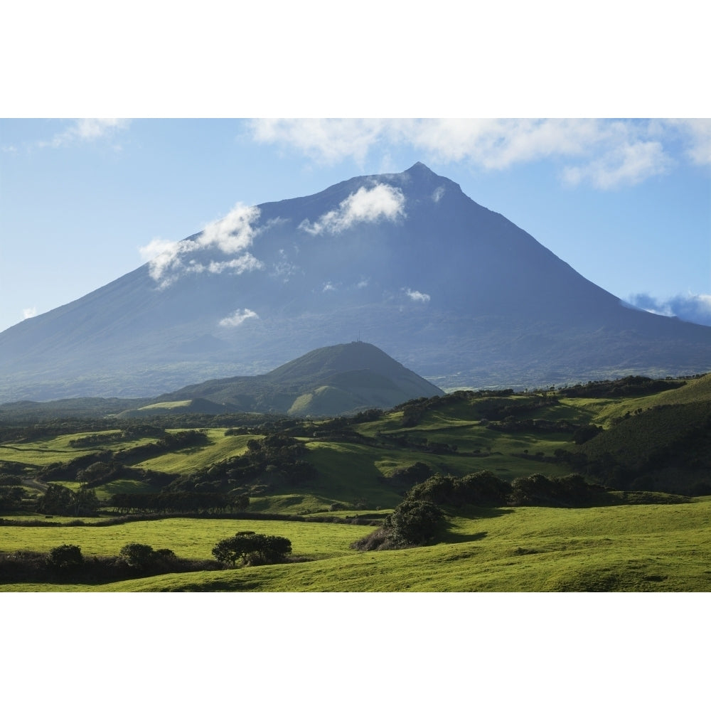 Pico mountain; Pico Island Azores Portugal Poster Print Image 2