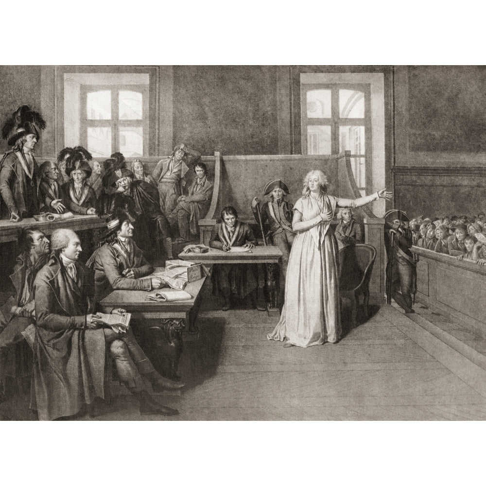 The trial of Marie-Antoinette before the French Revolutionary Tribunal 14th October 1793 Marie Antoinette 1755 Image 1