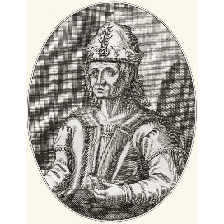 Robert II of Scotland 1316 Poster Print Image 2