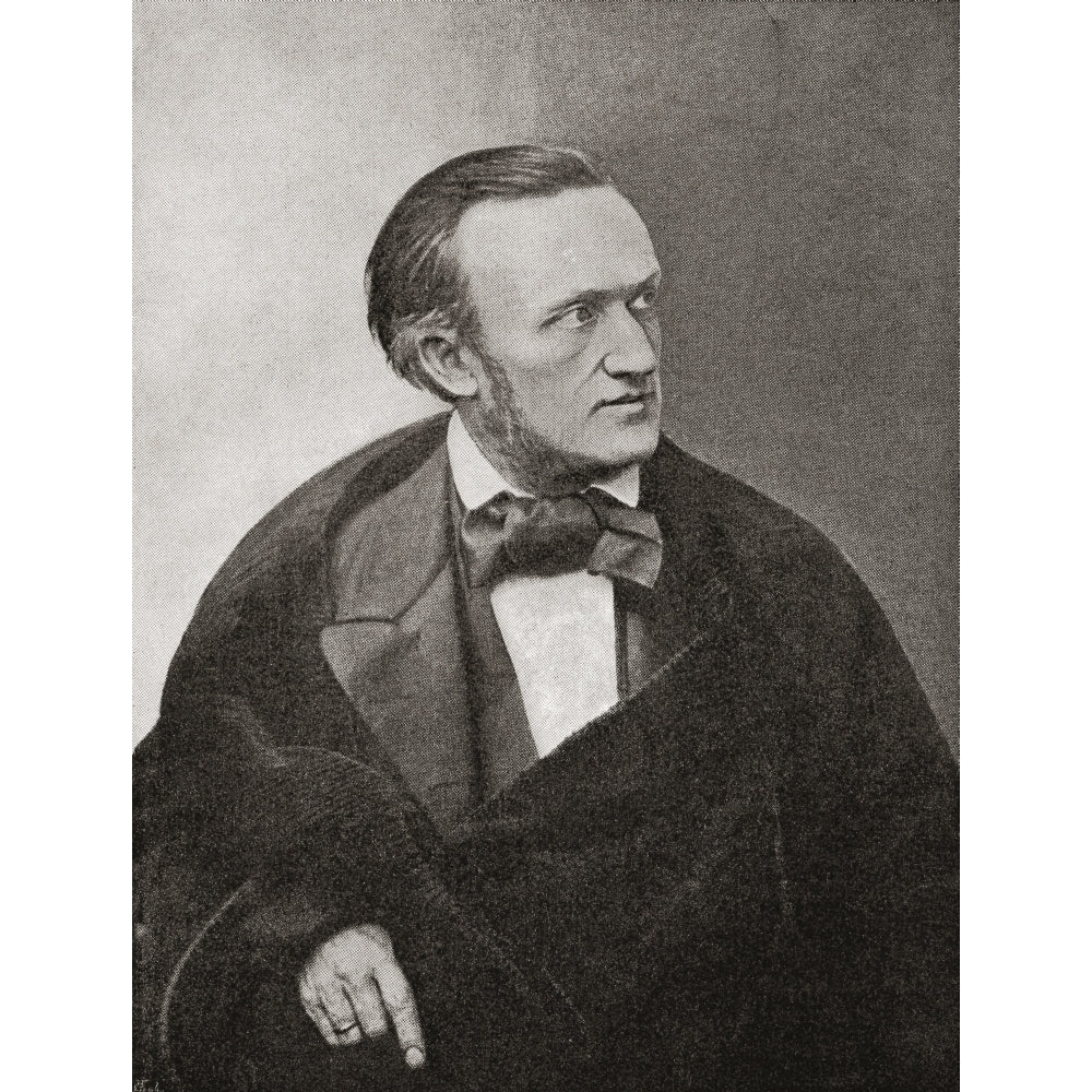 Wilhelm Richard Wagner 1813 Poster Print Image 1